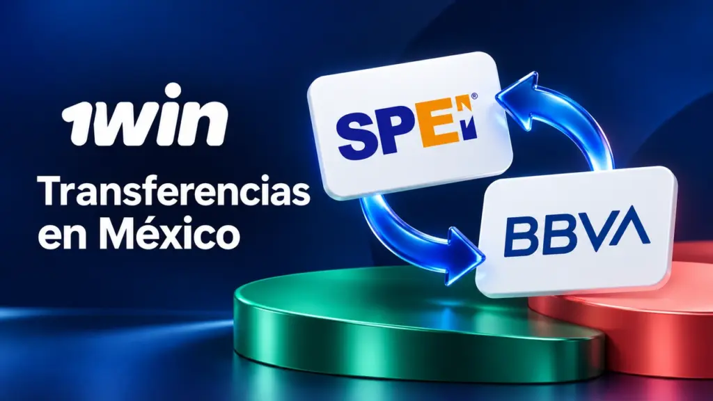 Ilustración de pagos de 1win para México