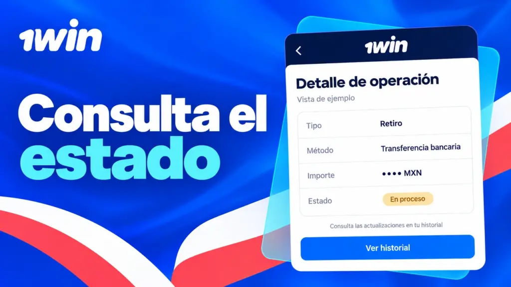 Ilustración de pagos de 1win para México
