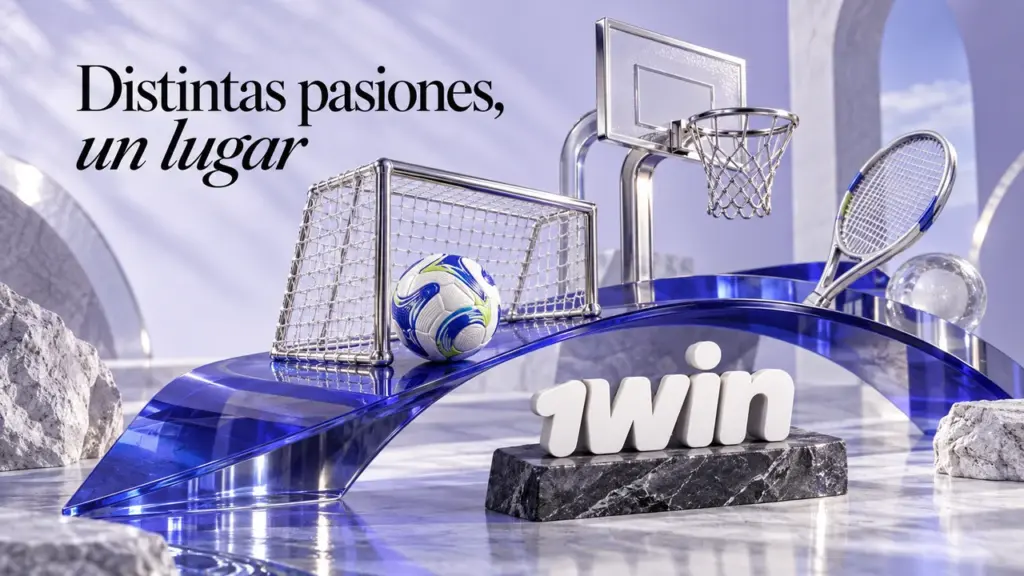 Ilustración de deportes de 1win para México